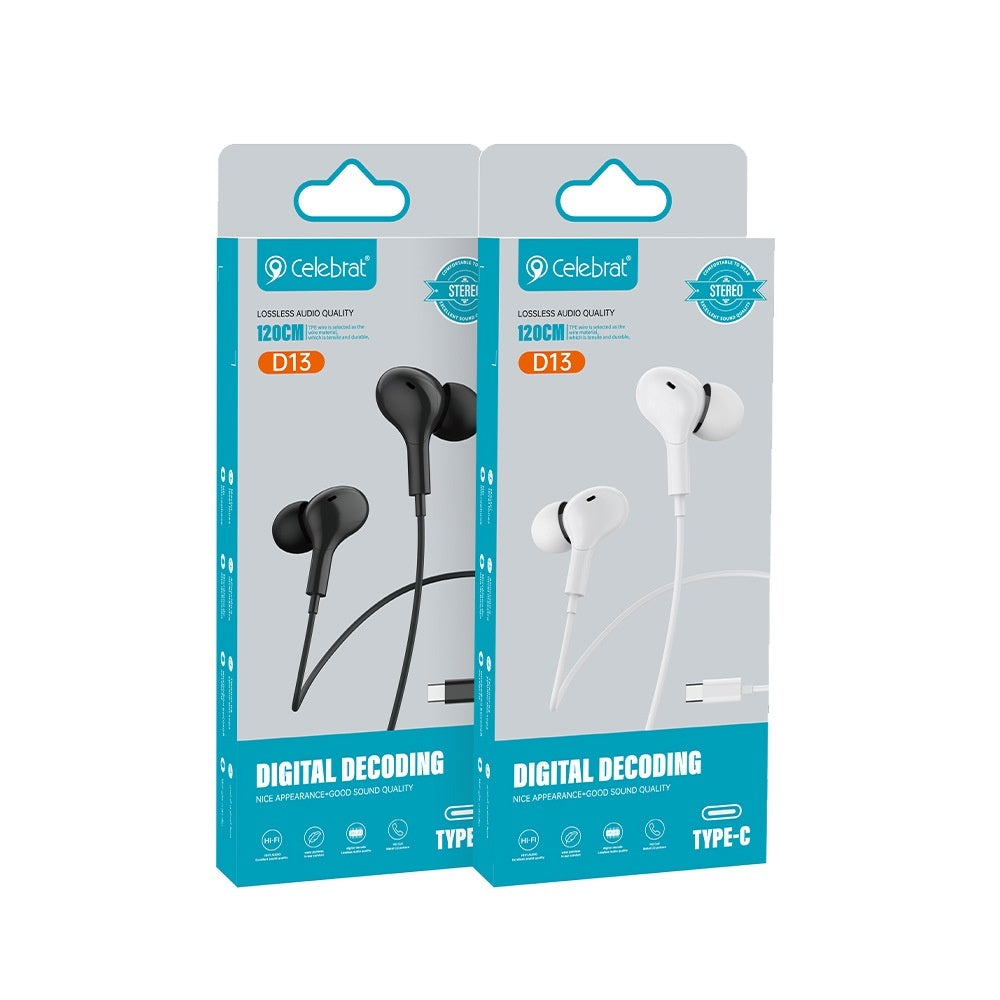 The Type-C OG - Wired Headphones - Black or White