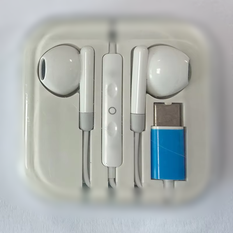 Semi-in-ear Wired Earphone Type-C Interface with Line Control Mic No Active Noise Reduction Wired Music Headset Durable Wire No reviews yet