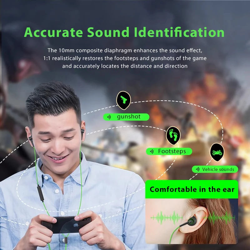 USB C 90° Elbow Gaming Wired Headphones HiFi Surround Sound With Mic Type C 3.5mm Wired Headphones For Samsng Galaxy S25 S24 S23