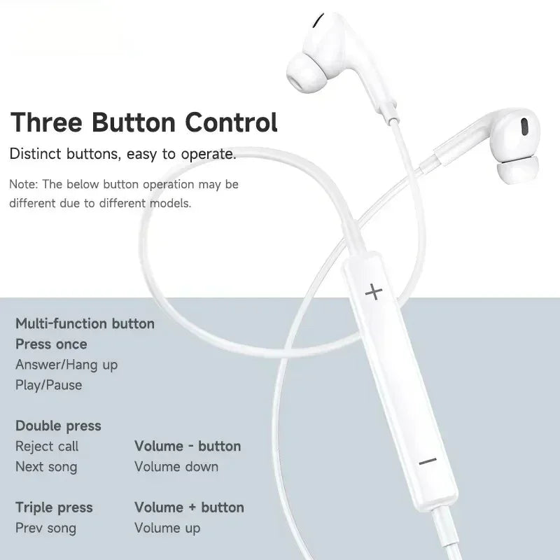 The OG - Original Earphones For Apple iPhone 14 13 12 11 Mini X XS XR SE 6 7 8