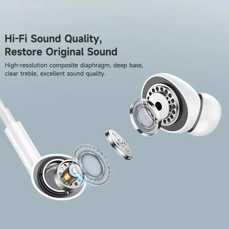 The OG - Original Earphones For Apple iPhone 14 13 12 11 Mini X XS XR SE 6 7 8