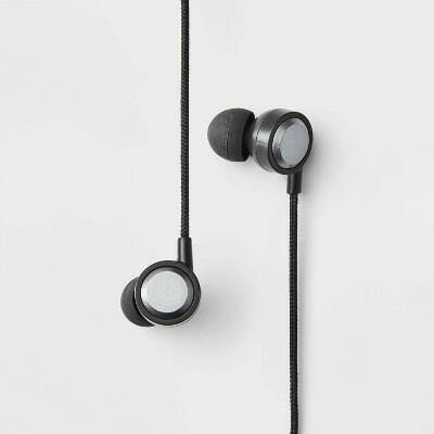 The Classic - Black Wired Earbuds w/ Built-In Microphone - 3.5mm Plug